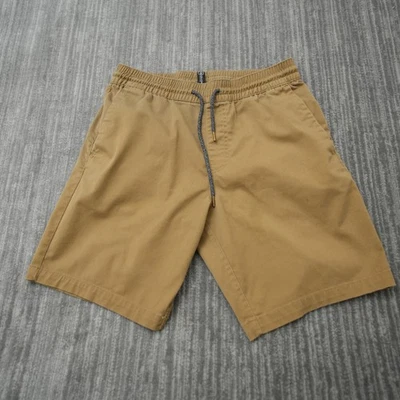 Volcom Men’s Frickin Drawstring Elastic Waist Shorts Dark Khaki Brown Medium - Image 1 of 4