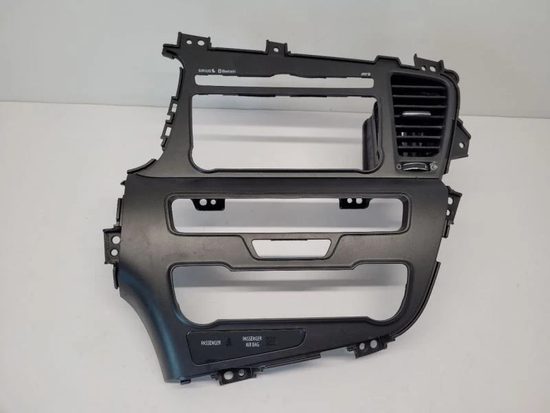 2011-2016 KIA OPTIMA RADIO TRIM BEZEL BLACK - Image 1 of 4