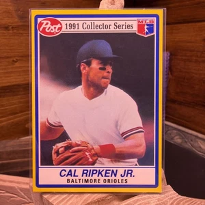 1991 Post Collector Series CAL RIPKEN JR #19-of-30 HOF Baltimore Orioles - Bild 1 von 2