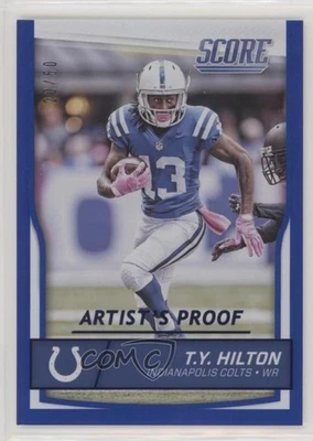 2016 Score Jumbo Artist's Proof /50 TY Hilton #140 - Image 1 of 2