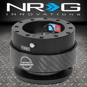 NRG THIN STEERING WHEEL 6-HOLE GEN 2.0 QUICK RELEASE ADAPTOR KIT CARBON FIBER - Picture 1 of 1