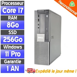 ☑️⭐☑️Dell OptiPlex 7010 SFF - Intel Core i7-3770 3.4Ghz - SSD 256Go - Ram 8Go☑️⭐ - Photo 1/3