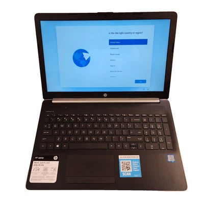 Touchscreen HP 15.6" Intel i7-8550U 1TB HDD 8GB RAM DVDRW HDMI Win11 Laptop - Image 1 of 4