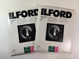 Ilford Multigrade IV FB Hochglanzpapier 11x14 in 10 Blatt x 2 Packungen MGF.1K - Bild 1 von 7
