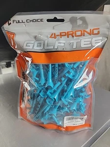 Full Choice Professional Golf Tee 4-Prong Durable Plastic (Blue) - Picture 1 of 3