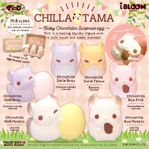 iBloom Squishy Chillatama Sorpresa Uovo Scatola Cieca Kawaii Profumata Sollievo Stress - Foto 1 di 17