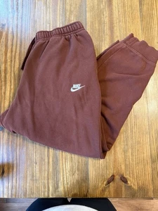 Nike Herren Fleece Jogginghose Braun Sweatpants 2XL - Bild 1 von 14