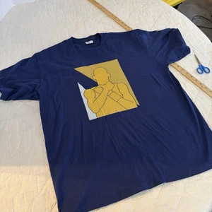 Reggie Miller Indiana Choke Shirt T-Shirt Navy Blue Size XL - Picture 1 of 6