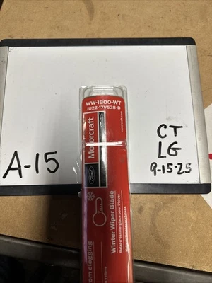 Limpador de para-brisa Motorcraft WW-1800-WT lâmina de 18 polegadas novo estoque antigo - Imagem 1 de 4