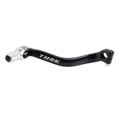 Alavanca de câmbio dobrável Tusk ponta preta/prata para Kawasaki KLX400SR 2003 - Imagem 1 de 2