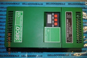 Warner/Seco CDMC02 VFD 5HP AC Speed Drive Inverter CD05 380/480V 9314-0762 Usato - Foto 1 di 2