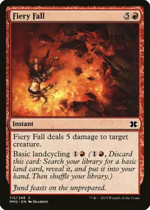 4 Fiery Fall 4x x4 - NM - Modern Masters 2015 - SPARROW MAGIC mtg - Picture 1 of 1