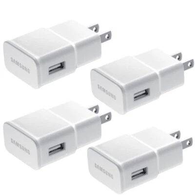 Cargador de viaje Samsung para Galaxy S4 Note 4 Note Edge S6 S6 Edge - Paquete de 4 OEM Foto 1 de 3