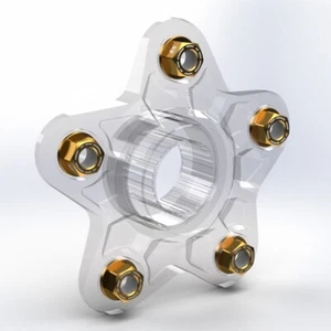 Ducati Kettenblattträger Muttern M10 x 1.25 Kbike - Picture 1 of 1