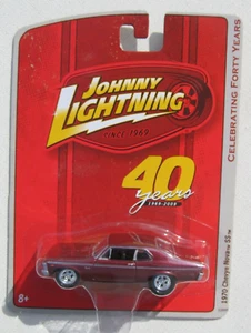 JOHNNY LIGHTNING CELEBRATING 40 YEARS 1970 CHEVY NOVA SS OPENING HOOD - Picture 1 of 2