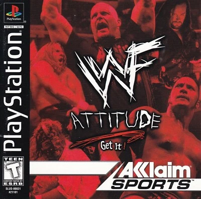 WWF Attitude (Sony PlayStation 1, 1999) *COMPLETE* - Image 1 of 2