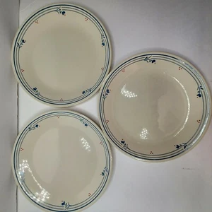 "Juego de 3 platos de cena Corelle Country Violets 10,25"" azul beige rojo Corning" - Imagen 1 de 5