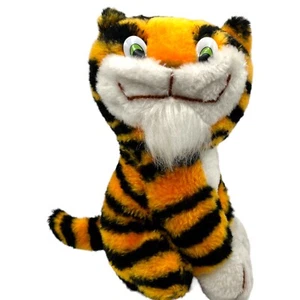 Vintage ACE Novelty Company 8” Plush Tiger Carnival Stuffed Toy Hairy Chin - Imagen 1 de 5