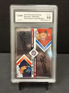 (GMA 10) BRYCE HARPER / ANTHONY RENDON 2012 BOWMAN STERLING NEXT IN LINE RC NIL3 - Picture 1 of 2