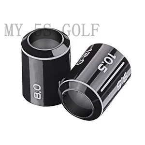 10 Stck. Silber Ring .335 & .350 Zwingenkappen für Taylormade R1 Driver FW Adapter - Bild 1 von 1