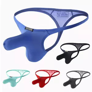 Herren Elefant Nasenbeutel Slips T-Back Tanga Unterwäsche Low Rise Bikini G-String - Bild 1 von 22