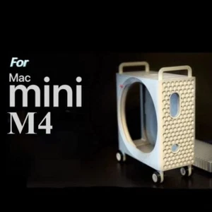 Vertical Computer Case for Mac Mini M4/M4 Pro 2024 PC Accessories - Picture 1 of 9