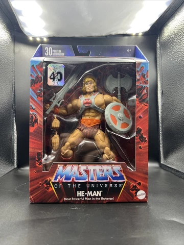 MOTU Masters of the Universe 40th Anniversary HE-MAN Masterverse Most Powerful Cover