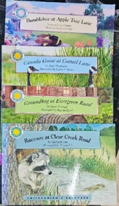 Smithsonian's Backyard 4 Paperback Lot Early 2000s 1st Editions Racoon Bee Goose - Picture 1 of 13