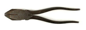 Vintage CRAFTSMAN Circle-C 8-1/2" Lineman’s Pliers Diamond Handle USA G671 - Picture 1 of 7