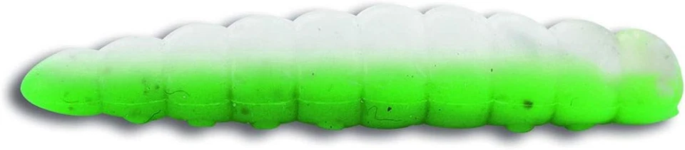 Quantum Magic Trout B Maggot 2,5cm - 10St.Knoblauch Bienenmaden Grün/Weiß 78006 - Bild 1 von 1