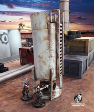 Storage Tank 28mm Terrain 40k Necromunda Infinity