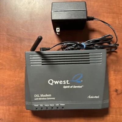 Actiontec (GT701-WG)  DSL Gateway w/ Power Cable -TESTED- - Image 1 of 2