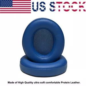 2x Auriculares para Beats Studio 2 3 Auriculares Inalámbricos Cuero Almohadilla Oreja AZUL OK - Imagen 1 de 3