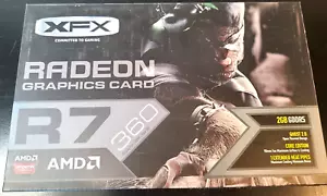 XFX Radeon R7 360 DirectX 12 R7-360P-2S V7.0 2GB 128-Bit GDDR5 PCI-e 3.0 *NEW* - Picture 1 of 4