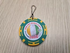 Coca-Cola 2006 FIFA World Cup Cote d'Ivoire Keychain Rare Soccer - Picture 1 of 2