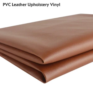 Faux Leather Fabric Boat Auto Vinyl Seat Soft Material Smooth Upholstery Renew - Picture 1 of 20