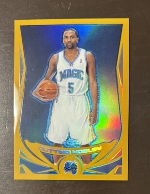2004-05 TOPPS CHROME #124 GOLD REFRACTOR CUTTINO MOBLEY #’D 94/99 - Image 1 of 2