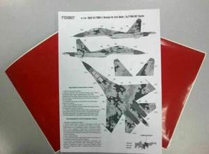 Foxbot FM 72-004 Masks 1/72 Masken für Suchoi Su-27UBM, Ukranian Air Forces - Bild 1 von 12