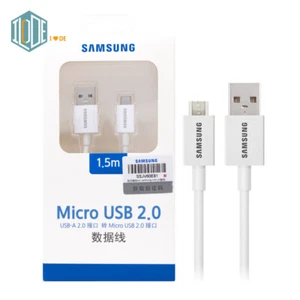 Original Samsung Official 1.5m USB-A to Micro USB 2.0 Cable - White (SS-UB2115W) - Picture 1 of 12