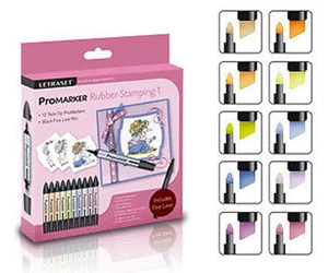 Juego de 10 bolígrafos marcadores Letraset Promarker estampado de goma 1 - Imagen 1 de 1