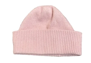 Neu Portolano rosa Beanie Strickmütze Einzelhandel 105,00 $ - Bild 1 von 4