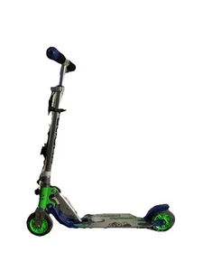 Hudora Big wheel 125 Scooter Roller blau grün - Bild 1 von 4