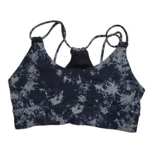 Wildfox Sweat Sports Bra Dip Dye Blue Size M - Picture 1 of 3