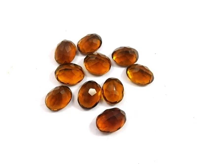 32 Gram 100% Natural Citrine Faceted Quartz Wholesale Lot Loose Jewelry Gemstone - Image 1 of 4