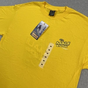 VINTAGE Deadstock Maui and Sons Shirt Mens Medium Graphic Street Skater Surf Y2K - Picture 1 of 12