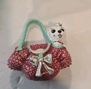 Barbie My Scene Fab Faces Kennedy Doll's Pink Bag Purse Accessory W Pet Dog Rare - Picture 1 of 4