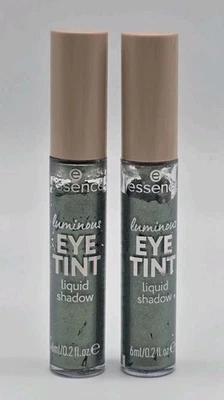 2 x Essence Luminous Eye Tint Liquid Shadow .2oz # 06 Sparkly Jade Eyeshadow - Image 1 of 3
