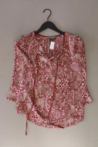 ✅ Blusa Vero Moda Regular para mujer talla 38, M con estampado de cachemira manga 3/4 rojo ✅ - Imagen 1 de 6