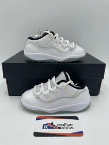 Size 8C - Nike Air Jordan 11 Retro Low TD Toddler Legend Blue 505836-117 CLEAN! - Picture 1 of 9