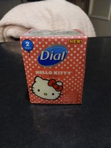 ZIFFERBLATT HELLO KITTY SEIFE 2 STÜCK IN VERSIEGELTER VERPACKUNG NEU ROSA PUNKTE KÄTZCHEN SEHR NIEDLICH - Bild 1 von 3